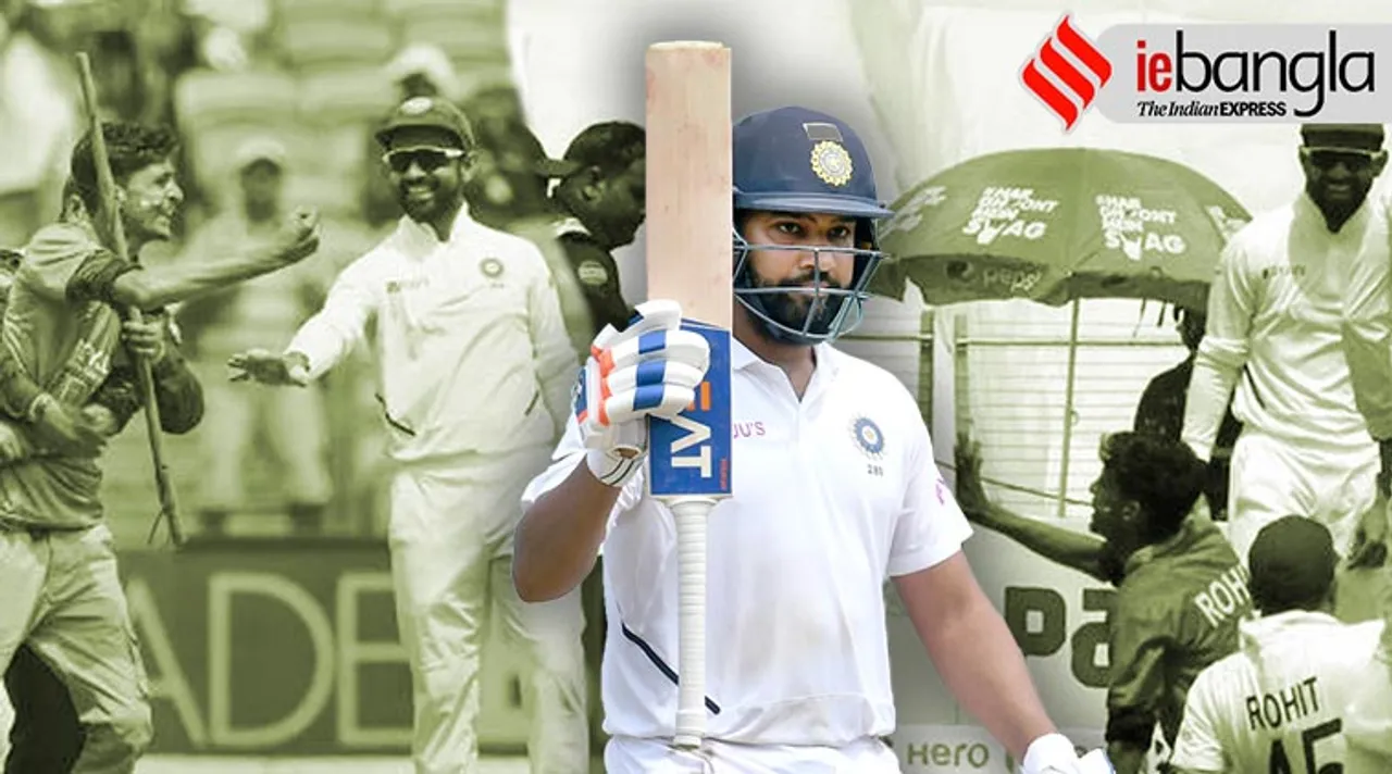 Gavaskar fumes after fan invades pitch to meet Rohit Sharma: