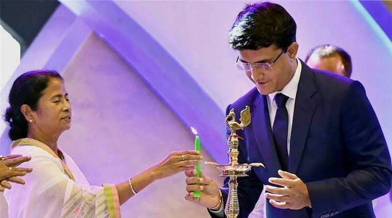 sourav ganguly and mamata banerjee