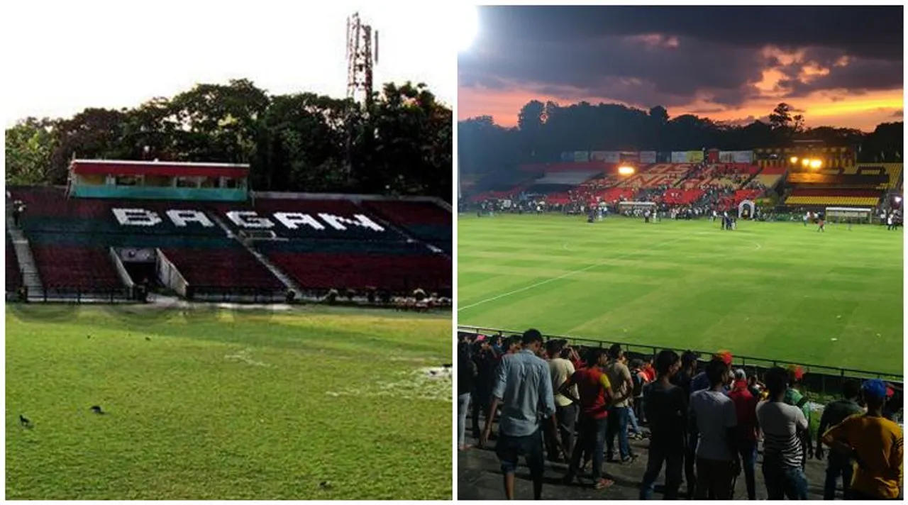 East Bengal and Mohun Bagan ground
