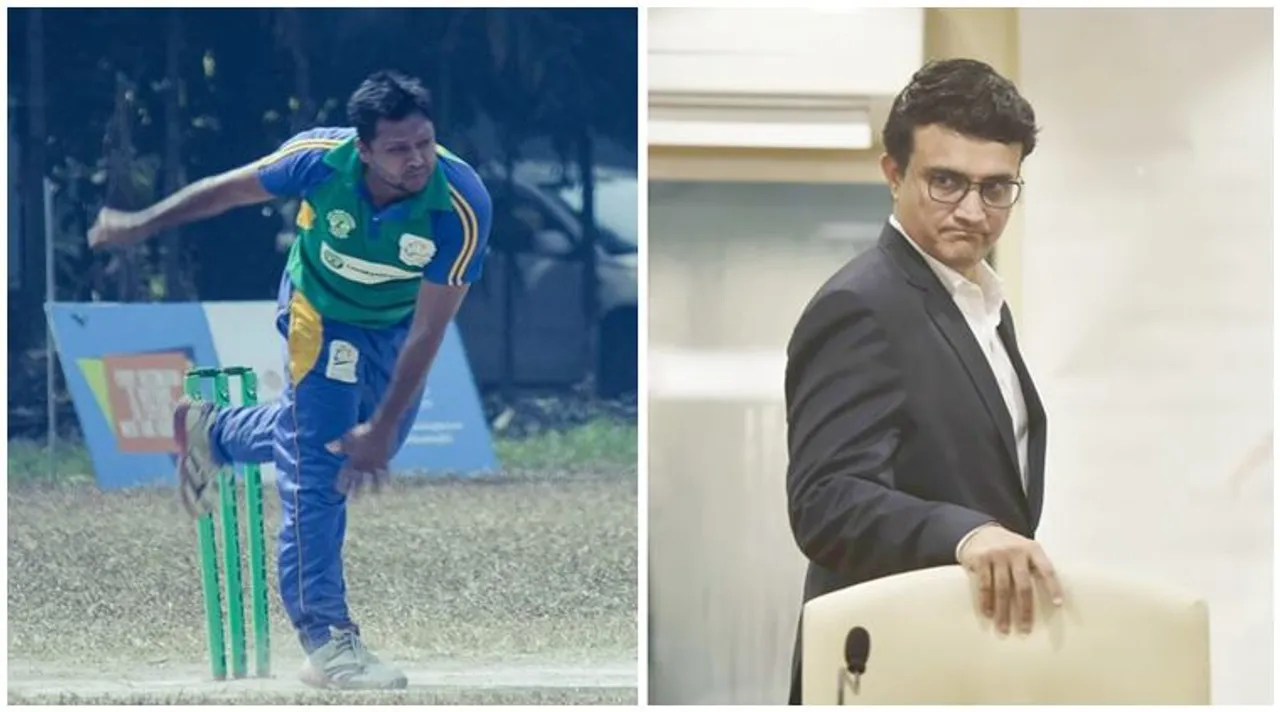 Sourav Ganguly and Biksah Ranjan Das