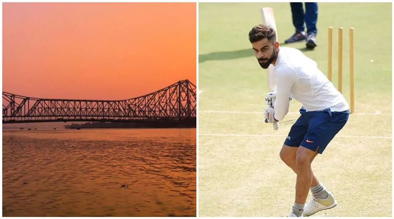 Virat Kohli and Howrah bridge