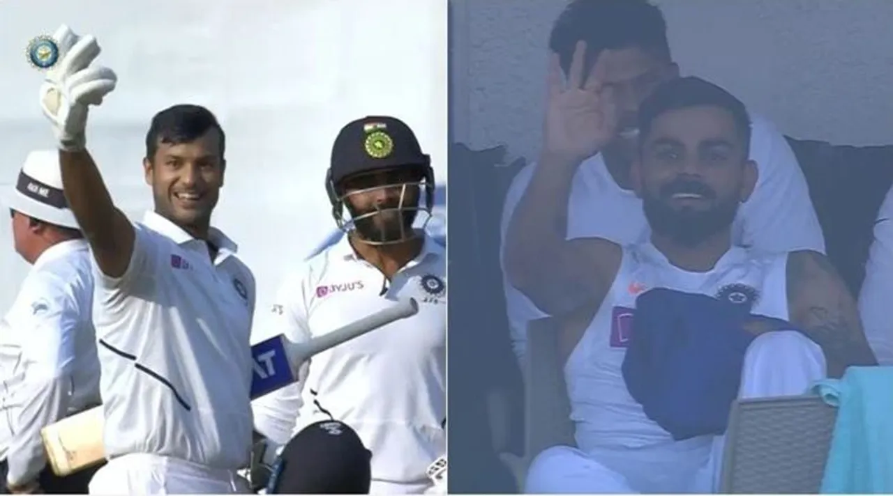 Virat Kohli and Mayank Aggarwal