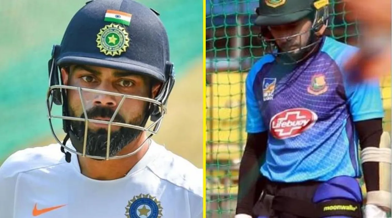 Virat Kohli to Mushfiqur Rahim milestones to be made in IND vs BAN test series