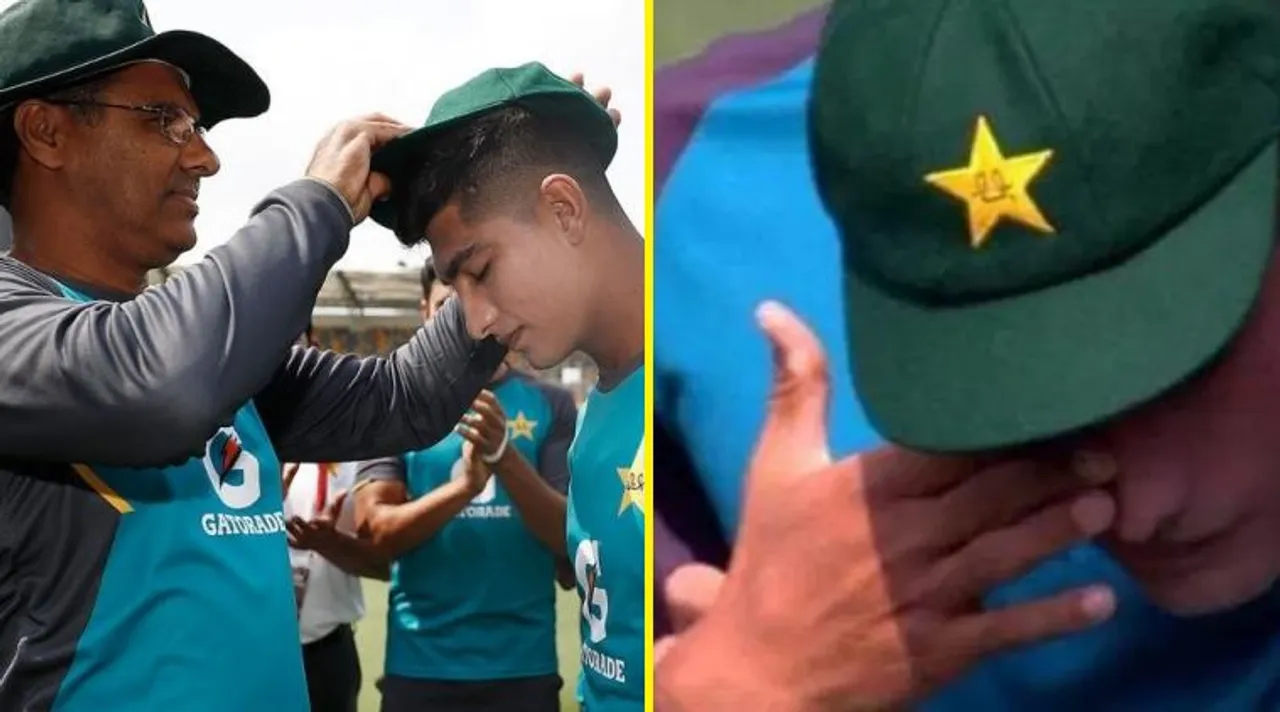 Naseem Shah bursts into tears