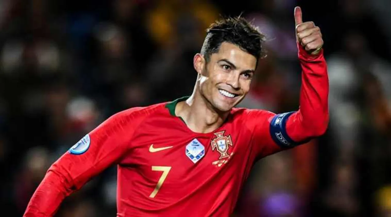 Cristiano Ronaldo slams 55th career hat-trick as Portugal thrash Lithuania 6-0 - Watch