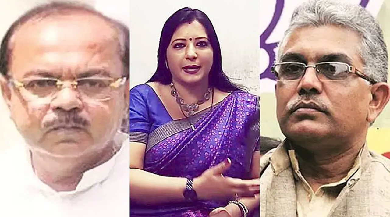 sovan chatterjee, baisakhi banerjee, dilip ghosh, bjp