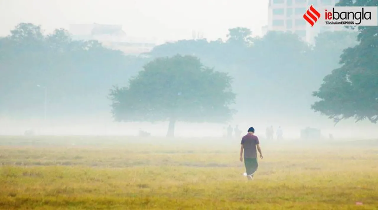 A winter Morning in the city of Joy Express Photo Shashi Ghosh