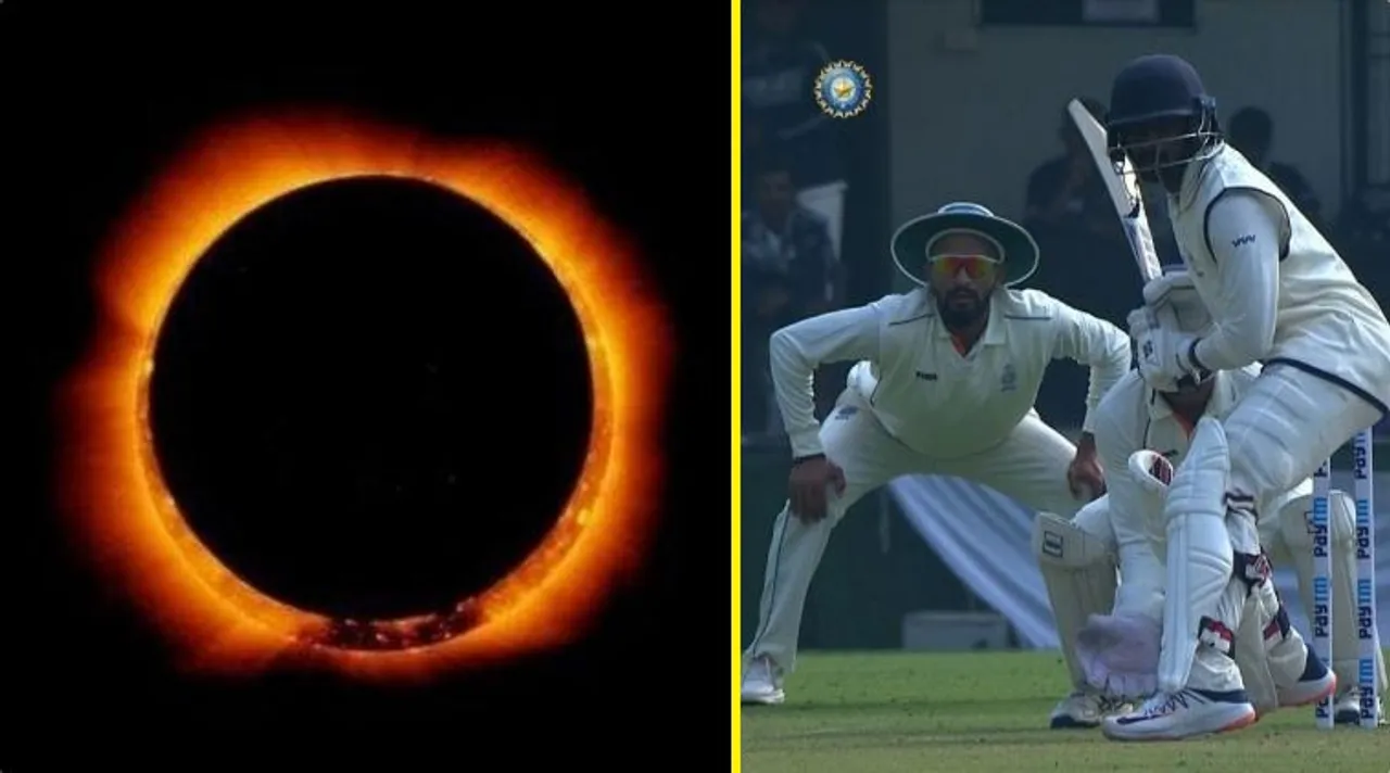 Ranji Trophy matches begin late due to solar eclipse