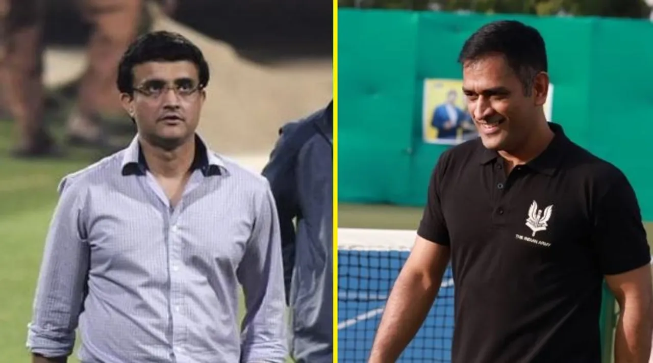 Please ask MS Dhoni: Sourav Ganguly on MSD's participation in 2020 World T20
