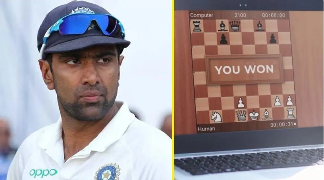  Ashwin says playing chess against comptuer is too easy, demands challenge