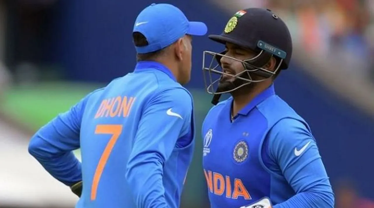 ms dhoni rishabh pant