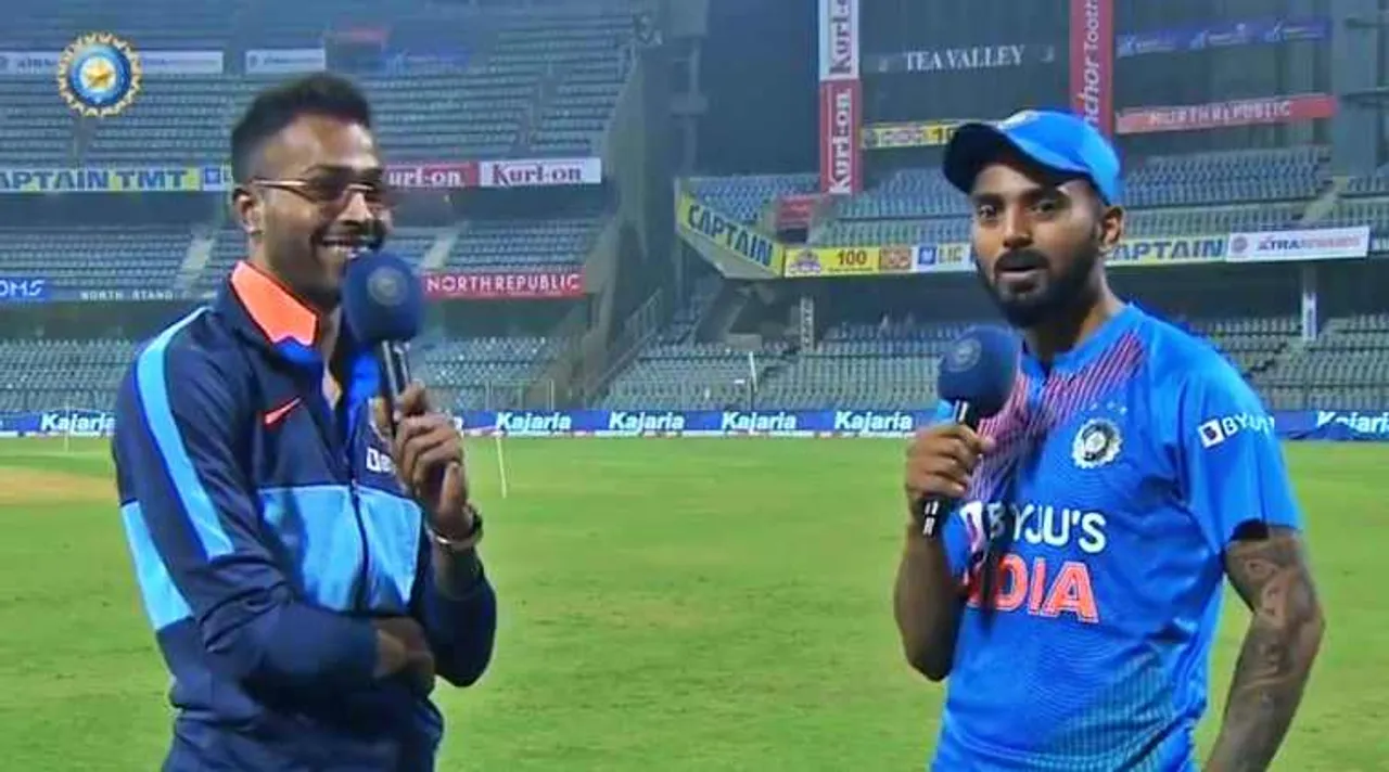 KL Rahul reunites with Hardik Pandya