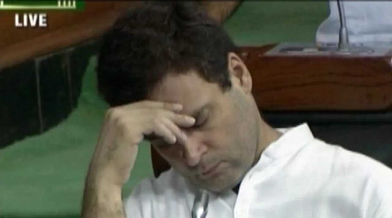 rahul gandhi in parliament