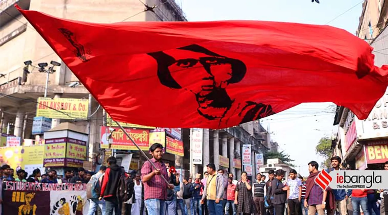 বনধের কলকাতা, রাজপথে লাল ঝান্ডার দাপট