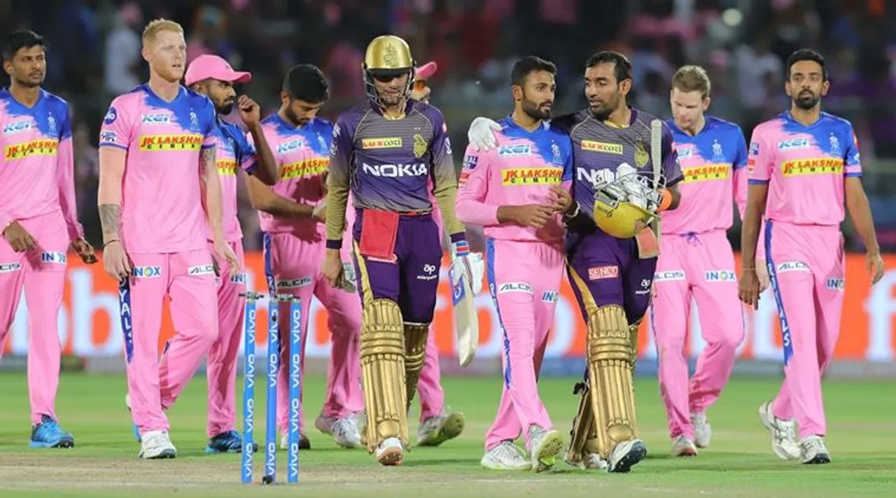 KKR vs Rajasthan Royals
