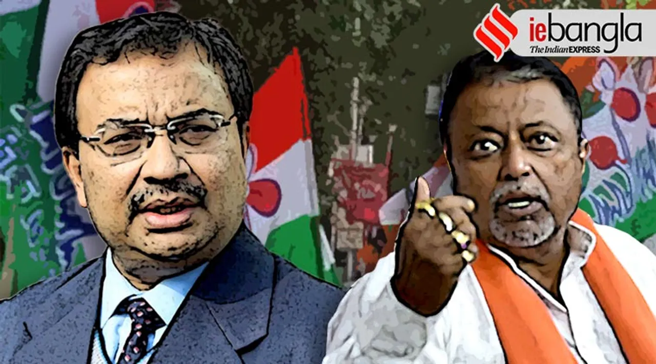 kinal ghosh, mukul roy, কুণাল ঘোষ, মুকুল রায়