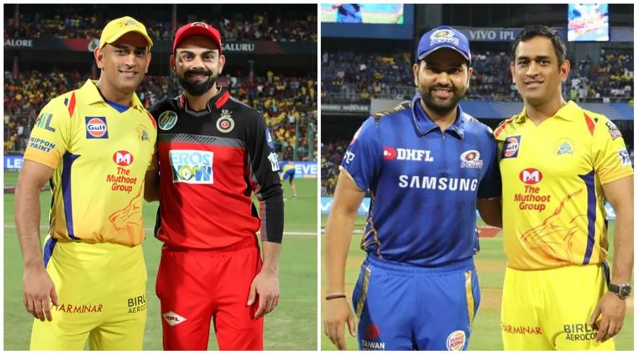 MS Dhoni and Virat Kohli and Rohit Sharma
