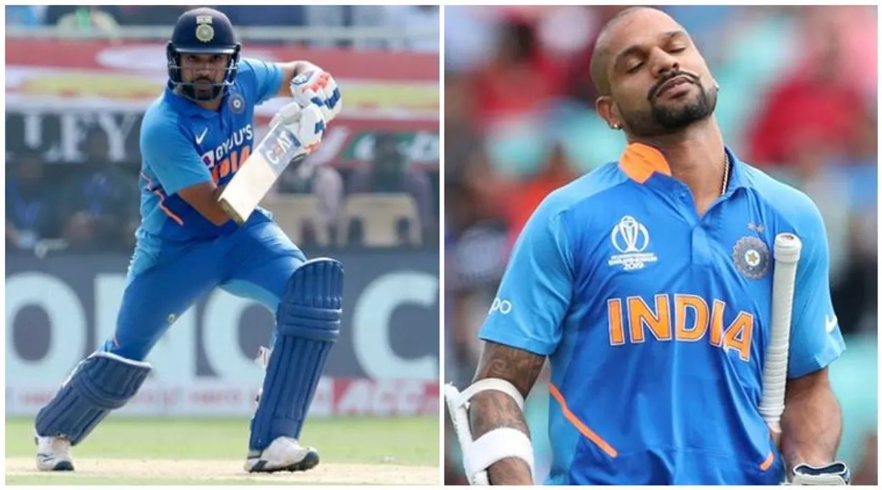 Rohit Sharma and Shikhar Dhawan