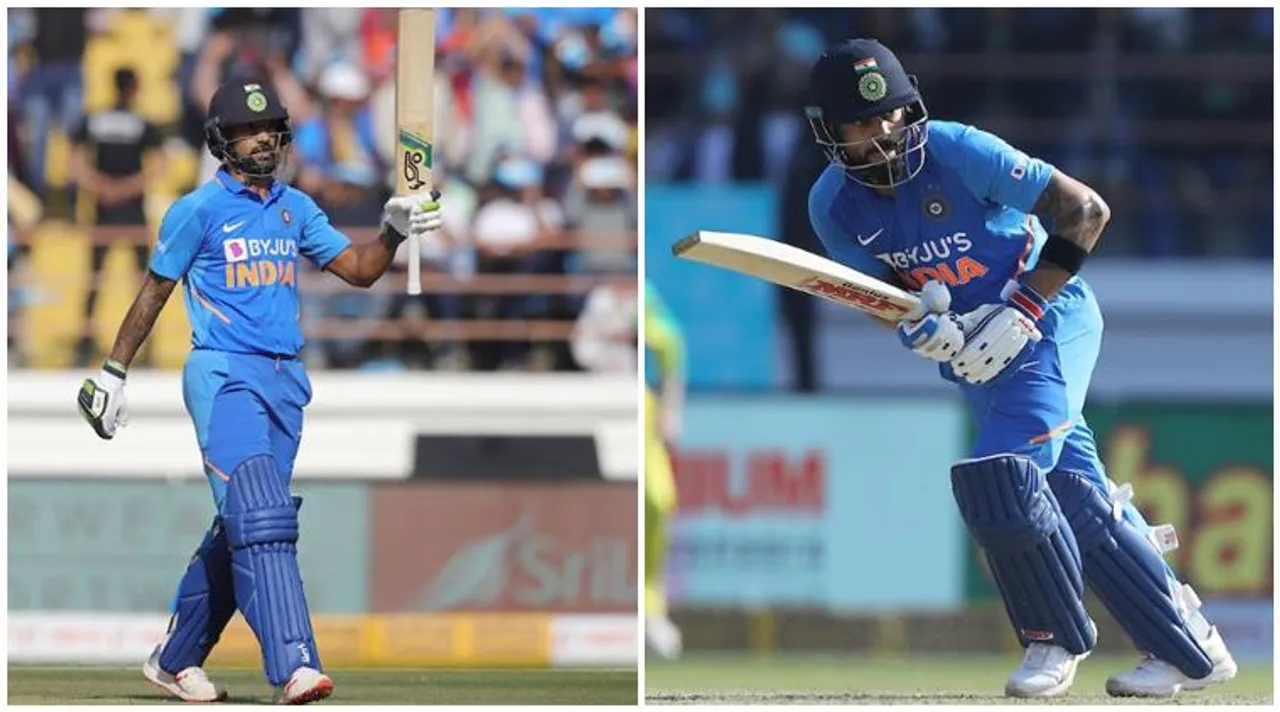 Virat Kohli Shikhar Dhawan