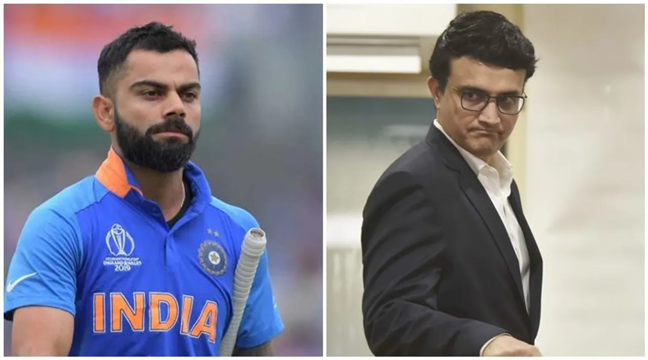 Virat Kohli Sourav Ganguly