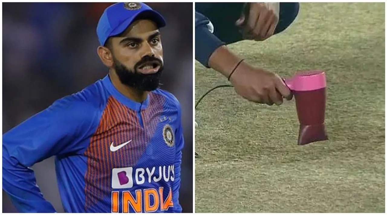 Virat Kohli and hair dryer