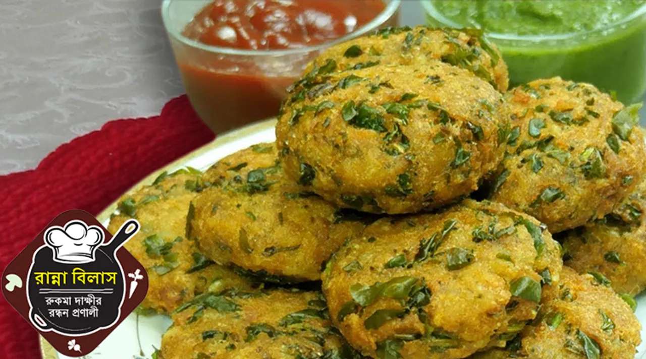 palak poha tikki recipe