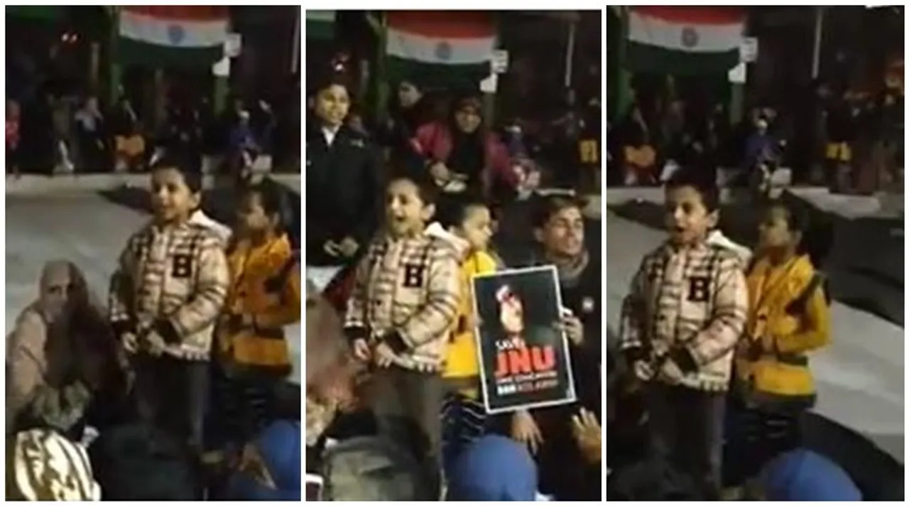 viral video protest caa nrc