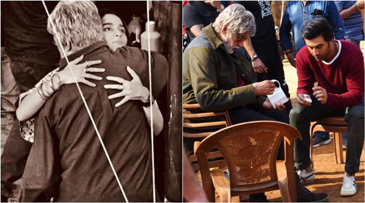 Amitabh Bachchan shared some photos from Brahmastra sets on his blog