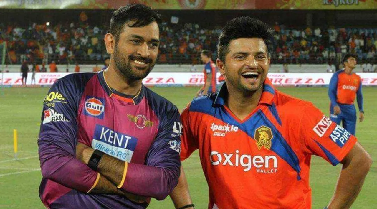 MS Dhoni and Suresh Raina