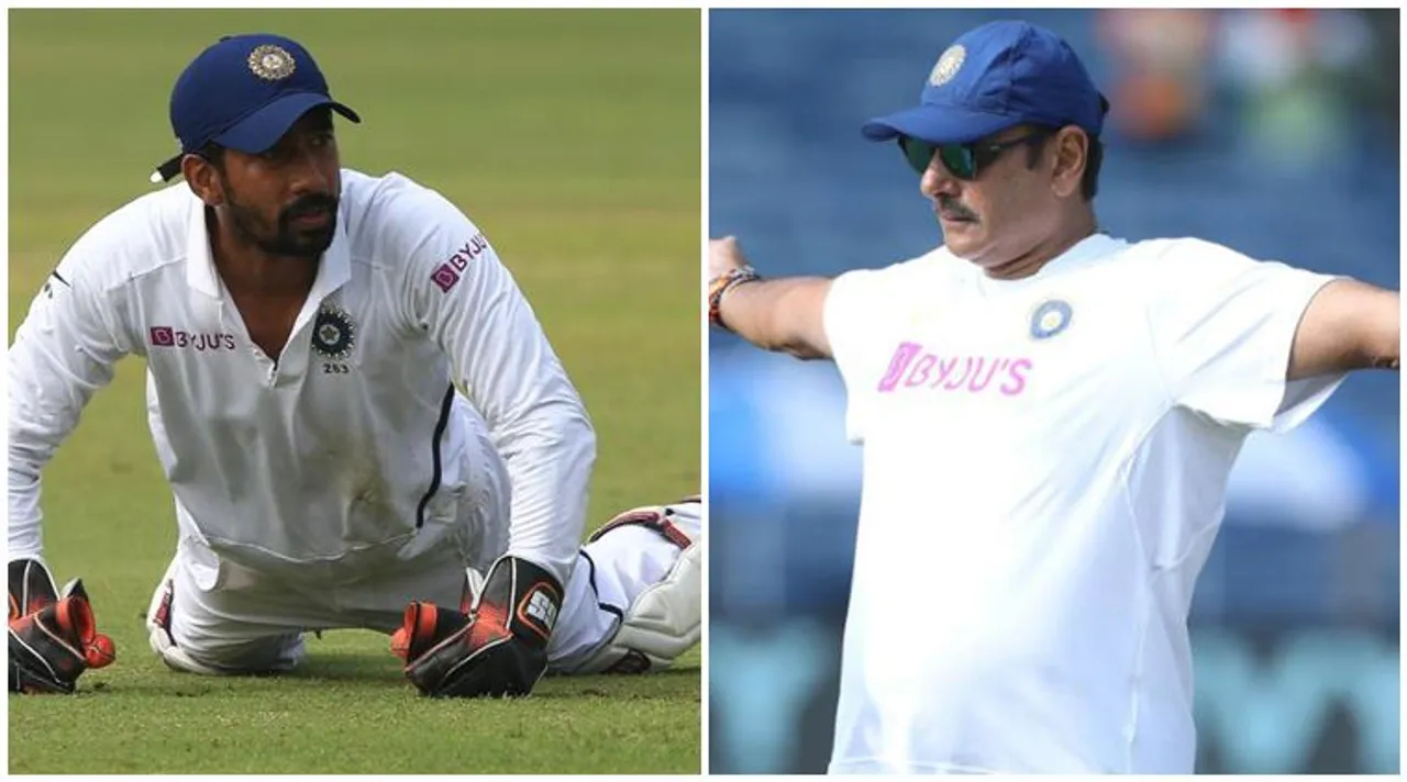Ravi Shastri Wriddhiman Saha