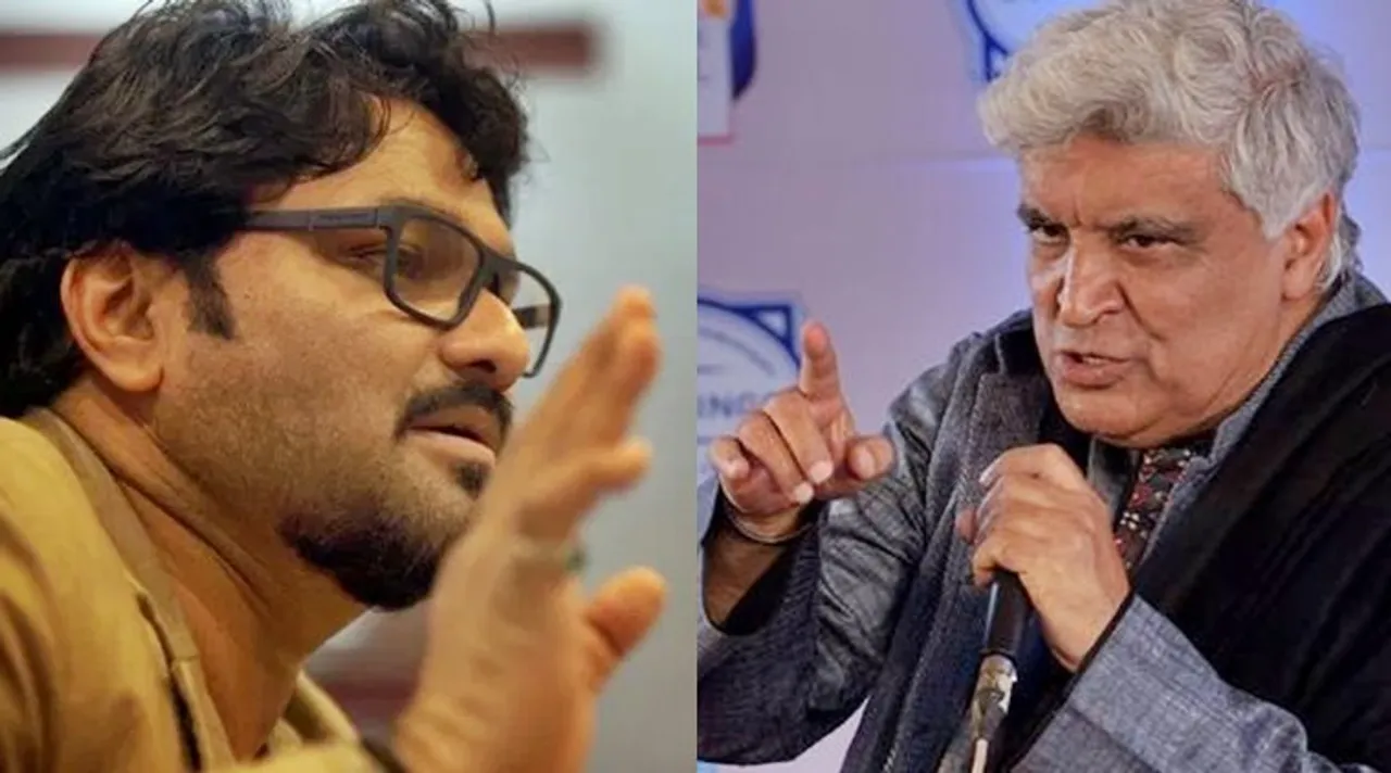 Babul supriyo Javed akhter tweet war on Delhi Violence