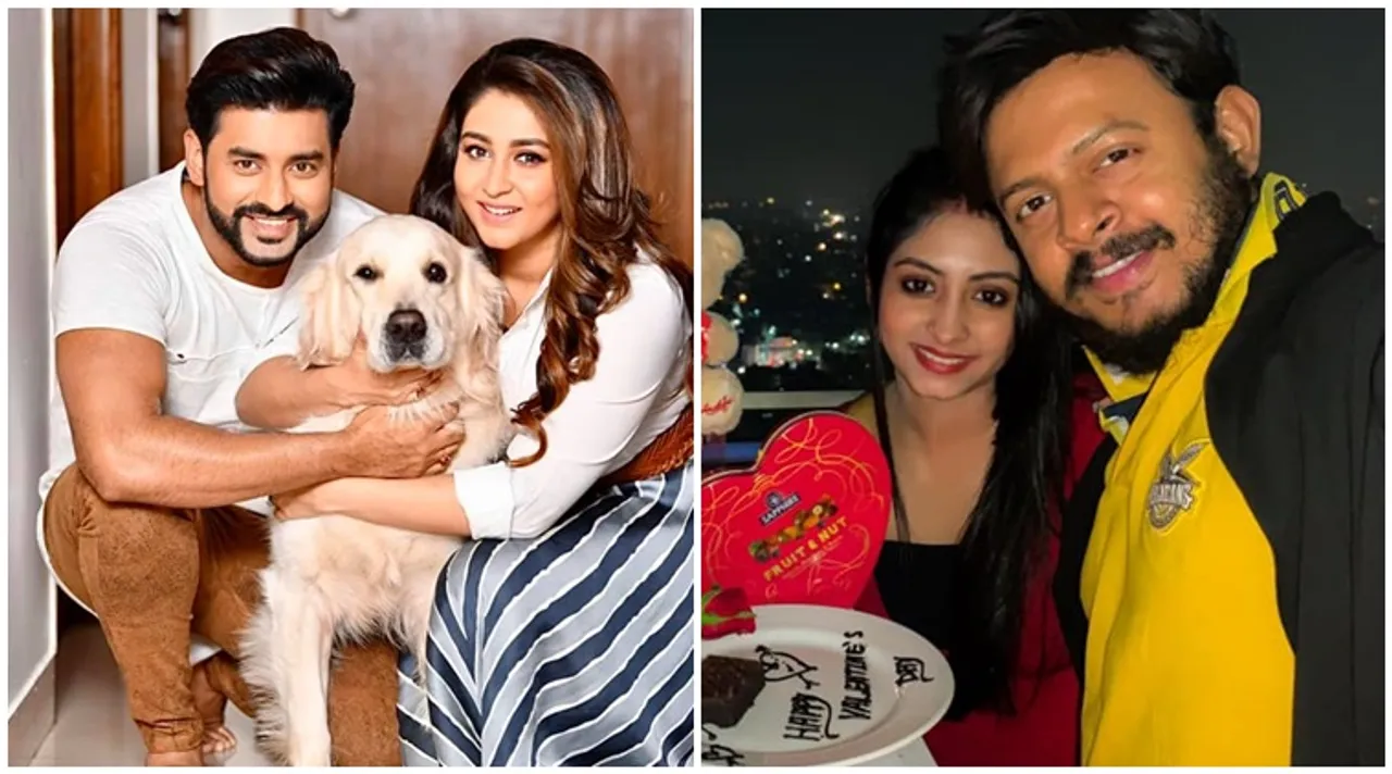 Ankush Hazra DJ Bapon Tolly and TV actors celebrating Valentine's Day 2020