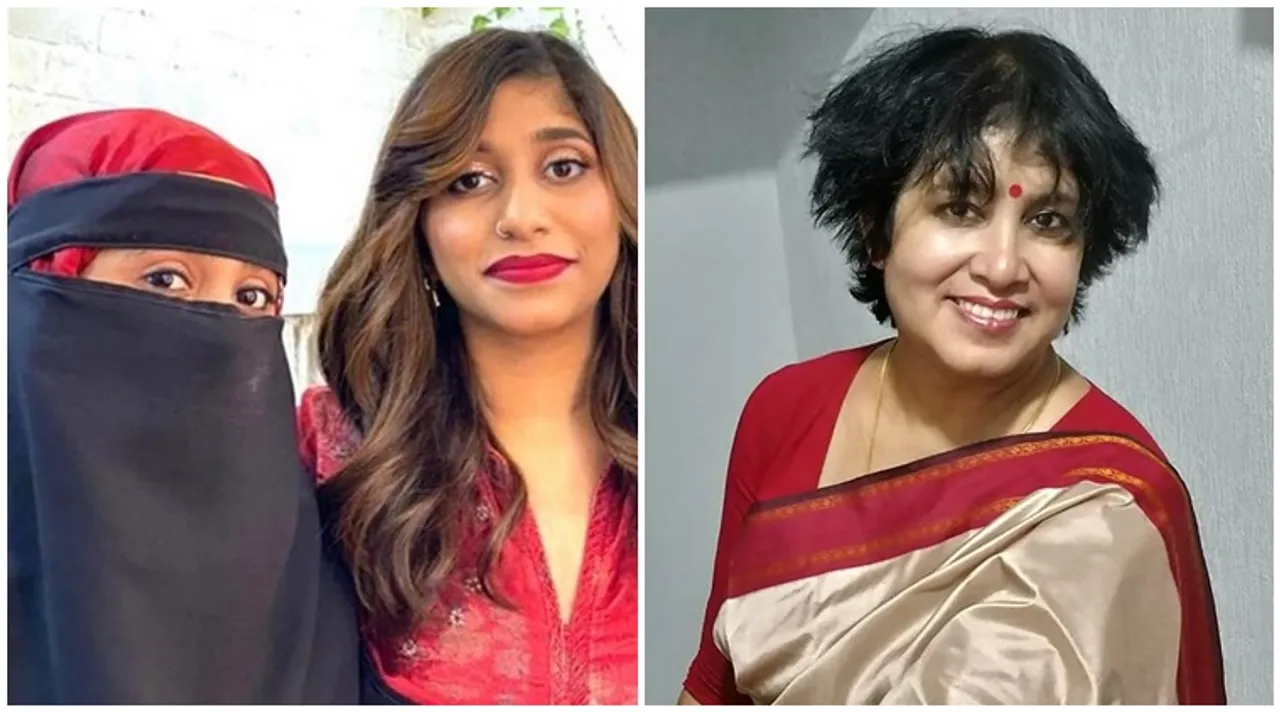 A R Rahman's daughter khatija had a reply on Taslima Nasrin's comment on her burqa