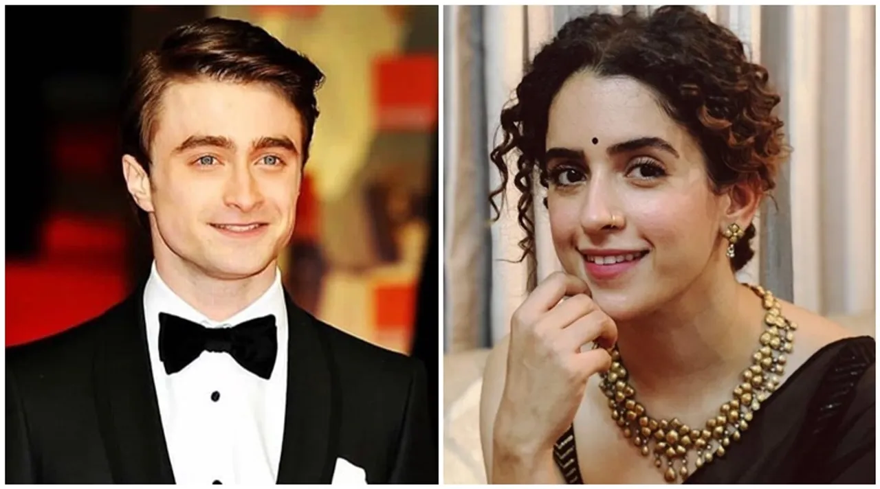 Harry Potter star Daniel Radcliffe wishes Sanya Malhotra on her birthday