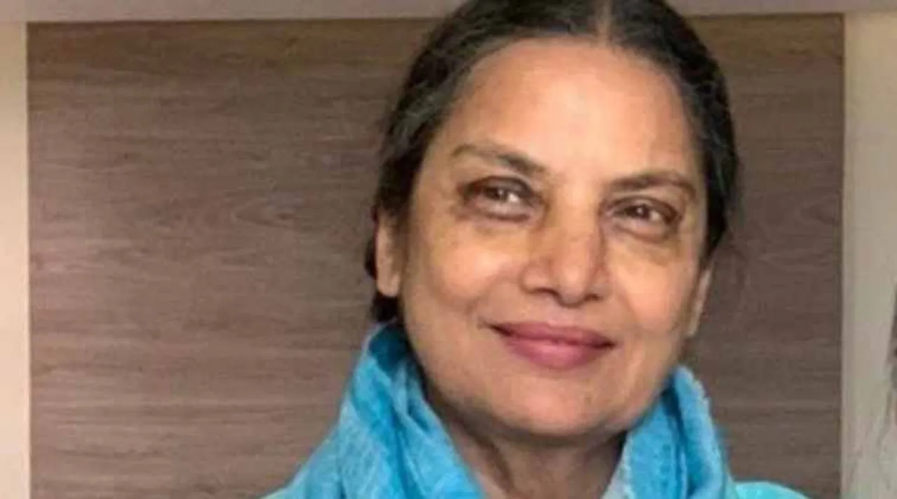 সুস্থ হয়ে বাড়ি ফিরলেন শাবানা আজমি। ফোটো- টুইটার