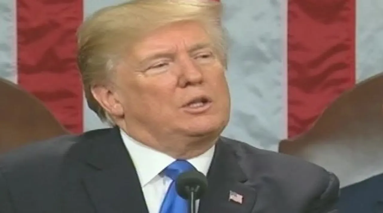 shiv sena on trump india visit, ট্রাম্প, শিব সেনা, সামনা, মার্কিন প্রেসিডেন্ট ডোনাল্ড ট্রাম্প, trump india visit, trump ahmedabad visit, ট্রাম্পের ভারত সফর, শিবসেনা, trump agra visit, howdy trump, kemcho trump, namaste trump, donald trump, india news , indian express bangla
