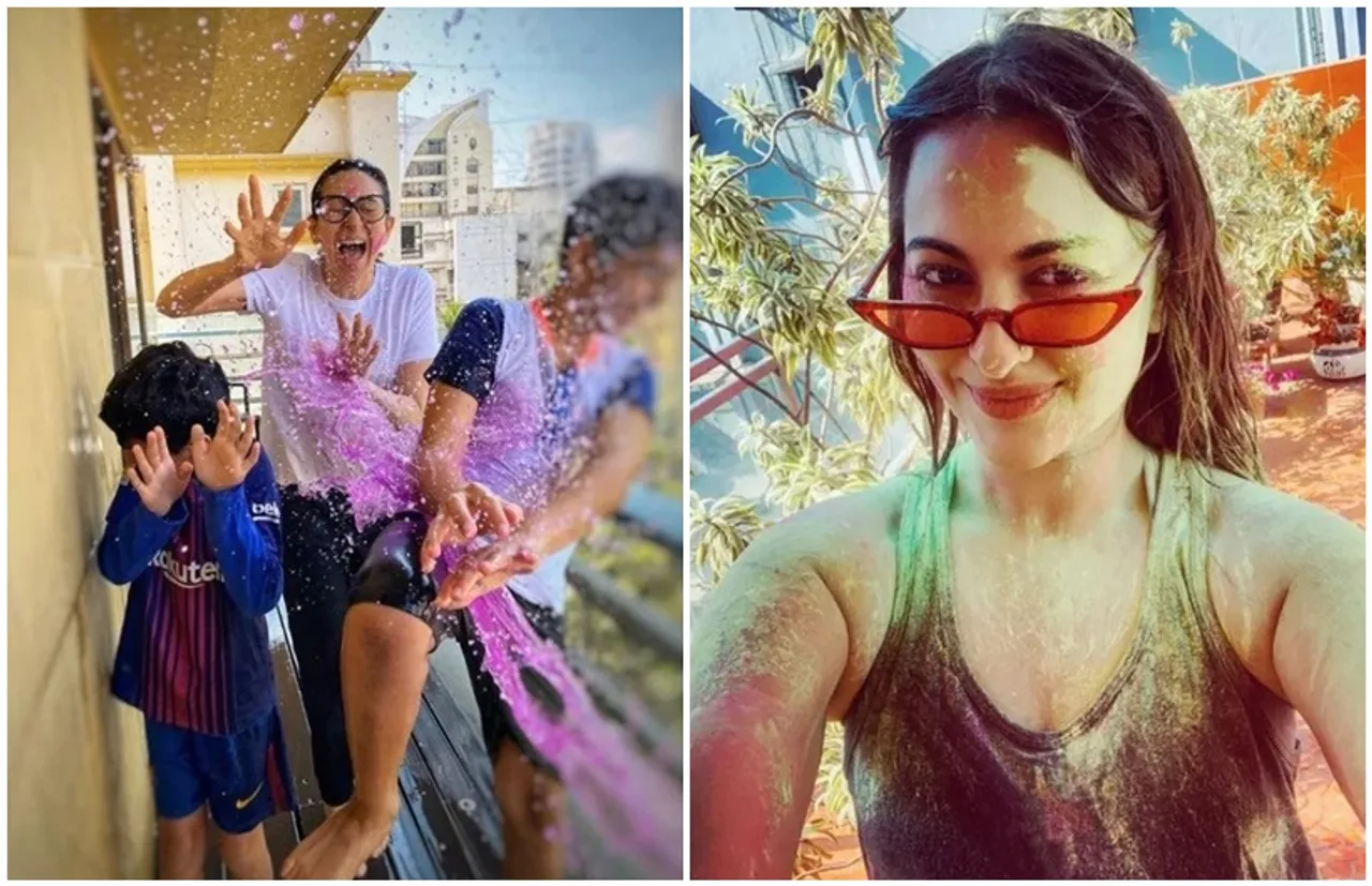 Sonakshi Priyanka Karishma Hrithik Bollywood Holi 2020 pics