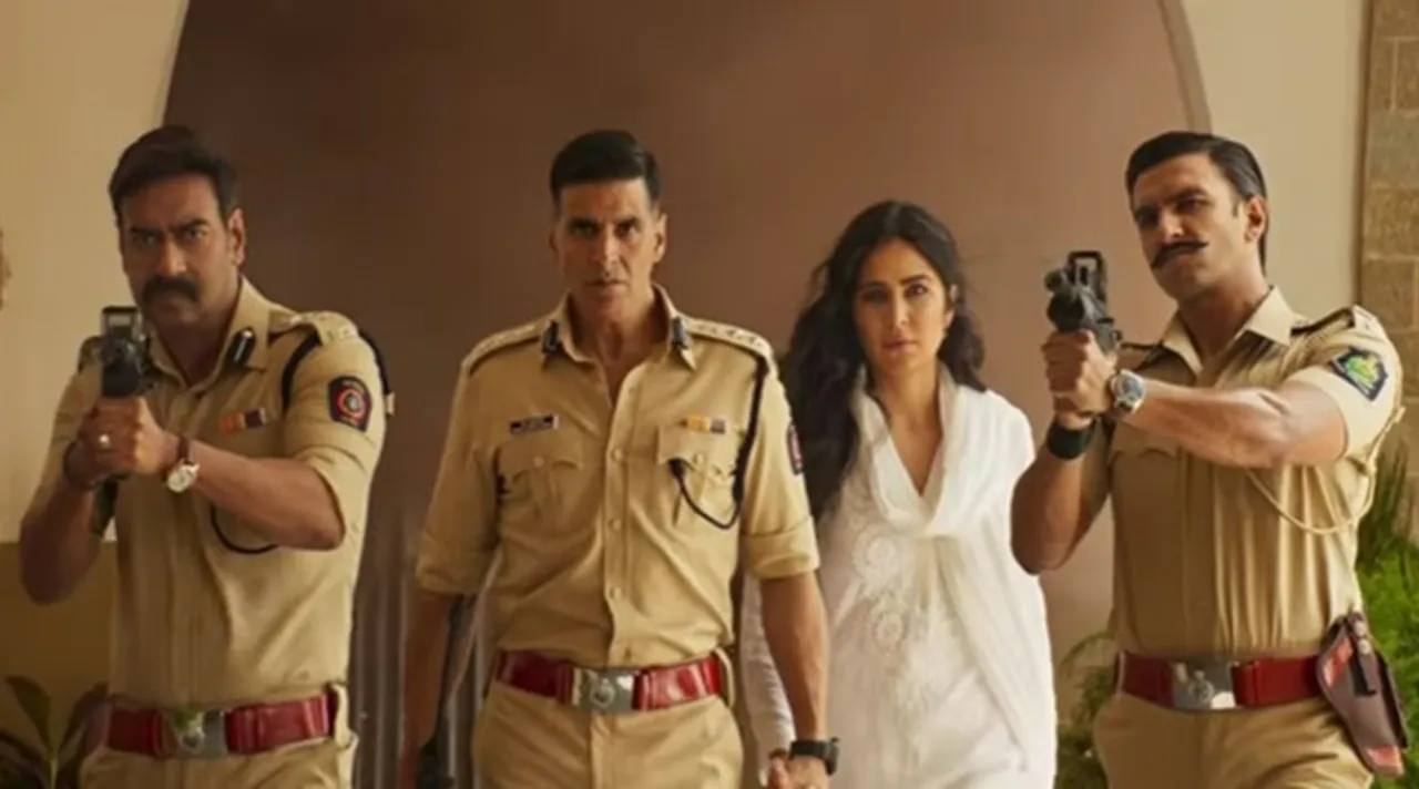 Akshay Kumar Ranveer Singh Ajay Devgn starrer Sooryavanshi trailer released