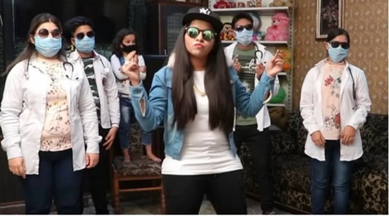 Corona Outbreak made Dhinchak Pooja come back with Hoga Na Corona