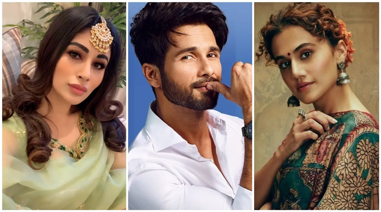 Mouni Roy Hina Khan Taapsee Pannu Shahid Kapoor Bollywood celebrities praise for 21 days lockdown