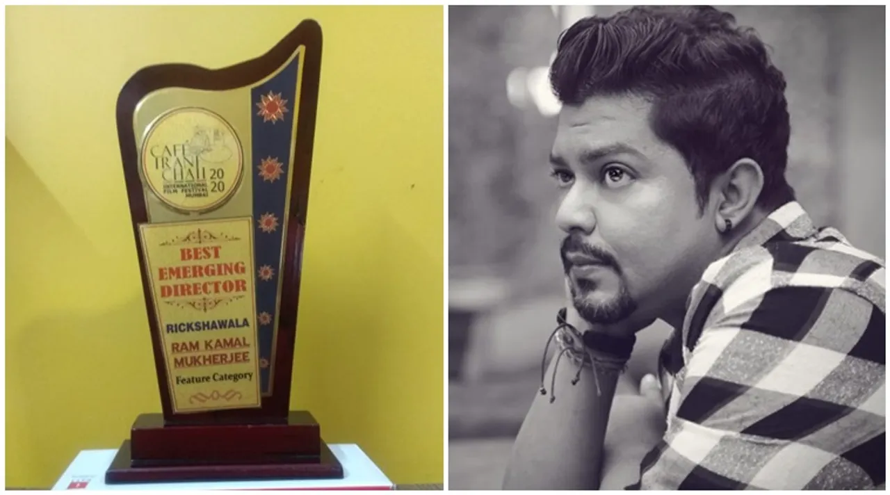 Writer Director Ram Kamal Mukherjee receives festival award by courier amid corona scare