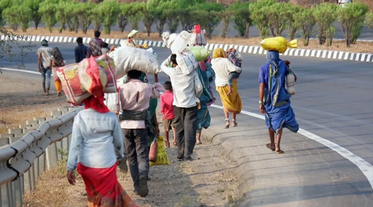 india migrant labour corona positive