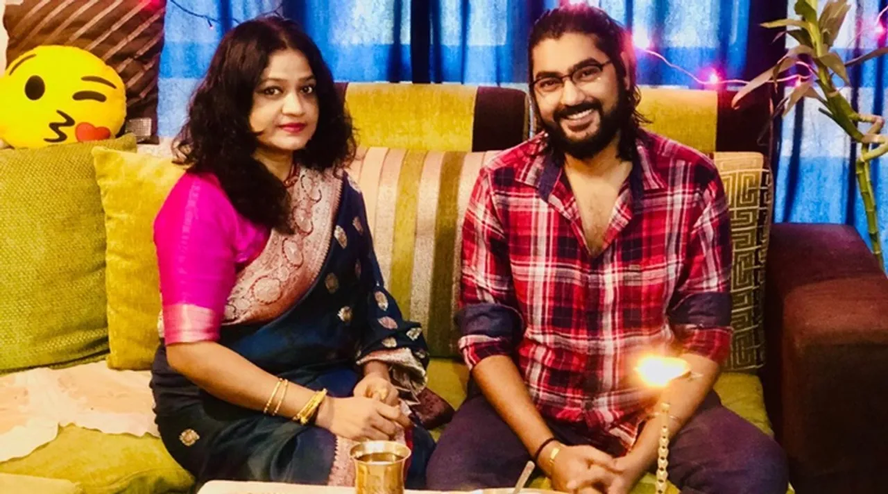 Newly wed Sangit Tewari Sanchari Mondal celebrated Jamai Sasthi amid lockdown