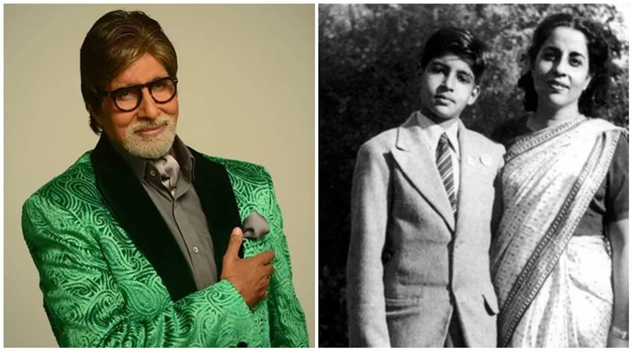 Amitabh Bachchan shares rare pictures of his mother Teji Bachchan
