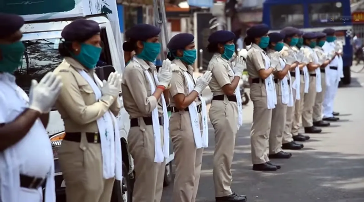 kolkata police rabindra jayanti video