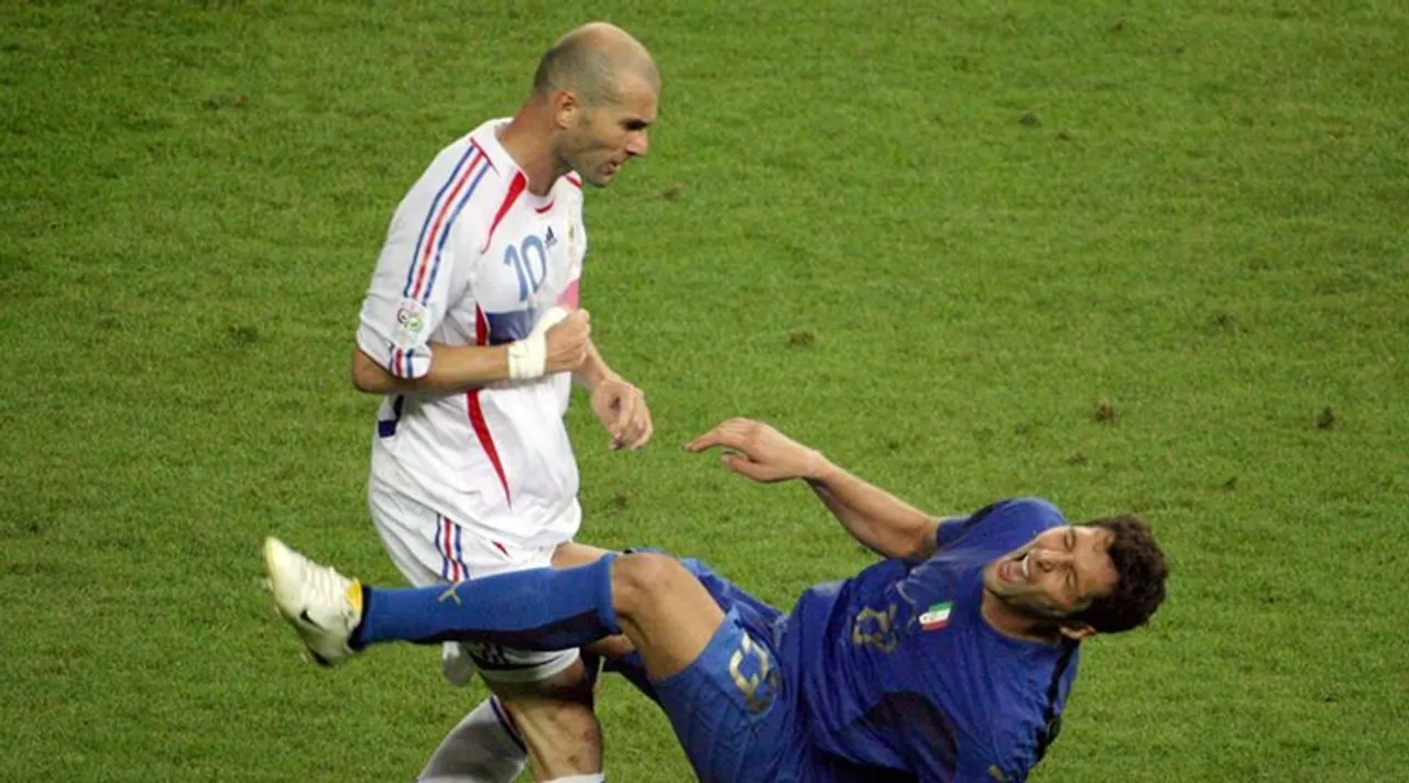 zidane materazzi headbutt