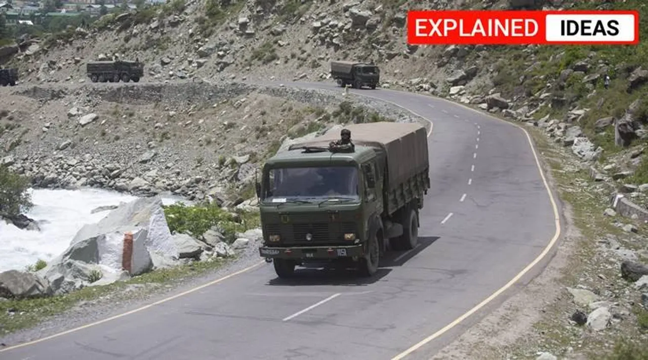 India China LAC FAceoff Galwan Valley