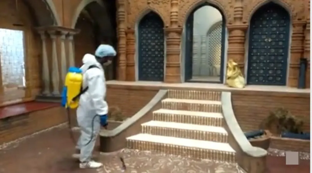 Star Jalsha serial Kopal Kundola shooting floor disinfected video shared by RCP