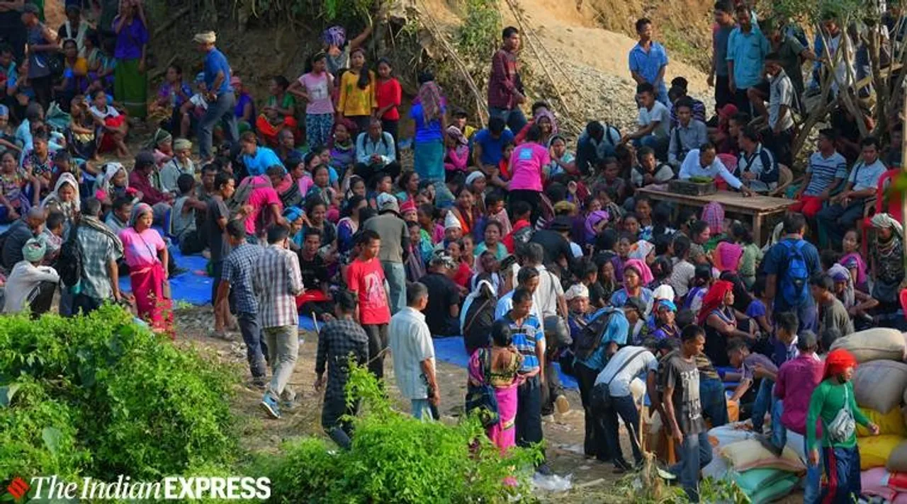 tripura bru migrants, ত্রিপুরা