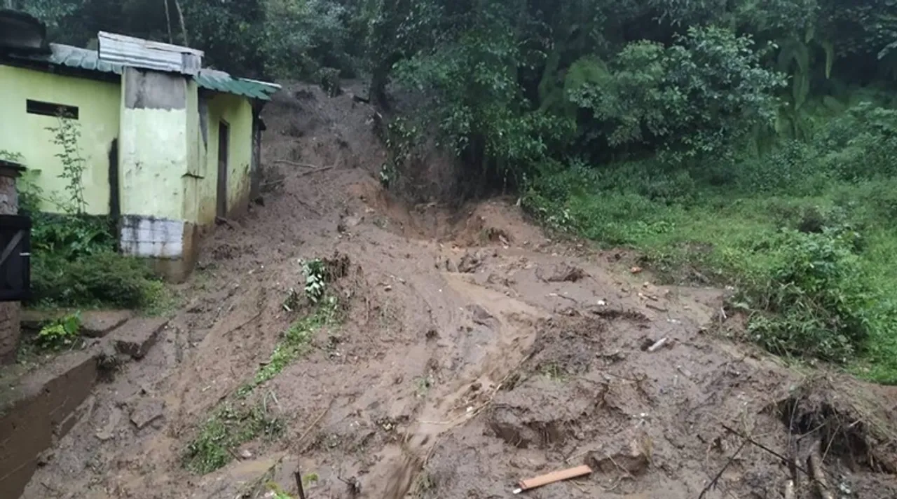 meghalaya landslide, মেঘালয়ে ধস